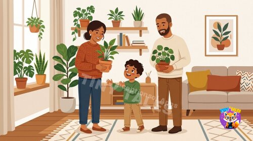 Shahzaib and the Thirsty Plants