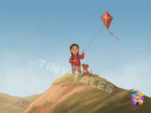 Amara and the Top of Windy Hill